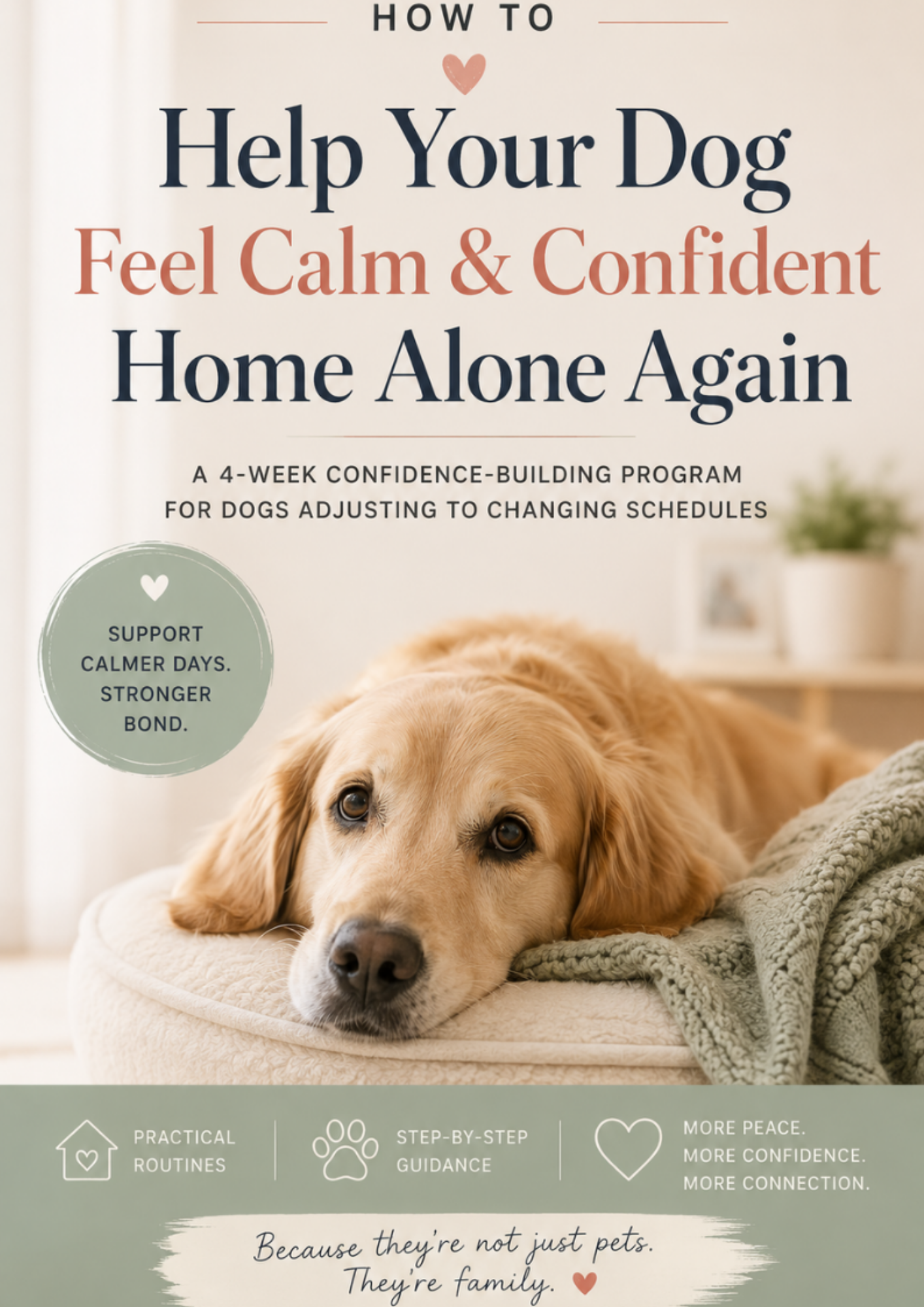 Dog Separation Anxiety Guide: Help Your Dog Feel Calm & Confident Home Alone